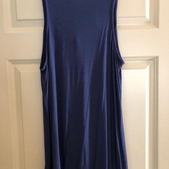 Inc Blue Tank Top - Picture 3 of 3